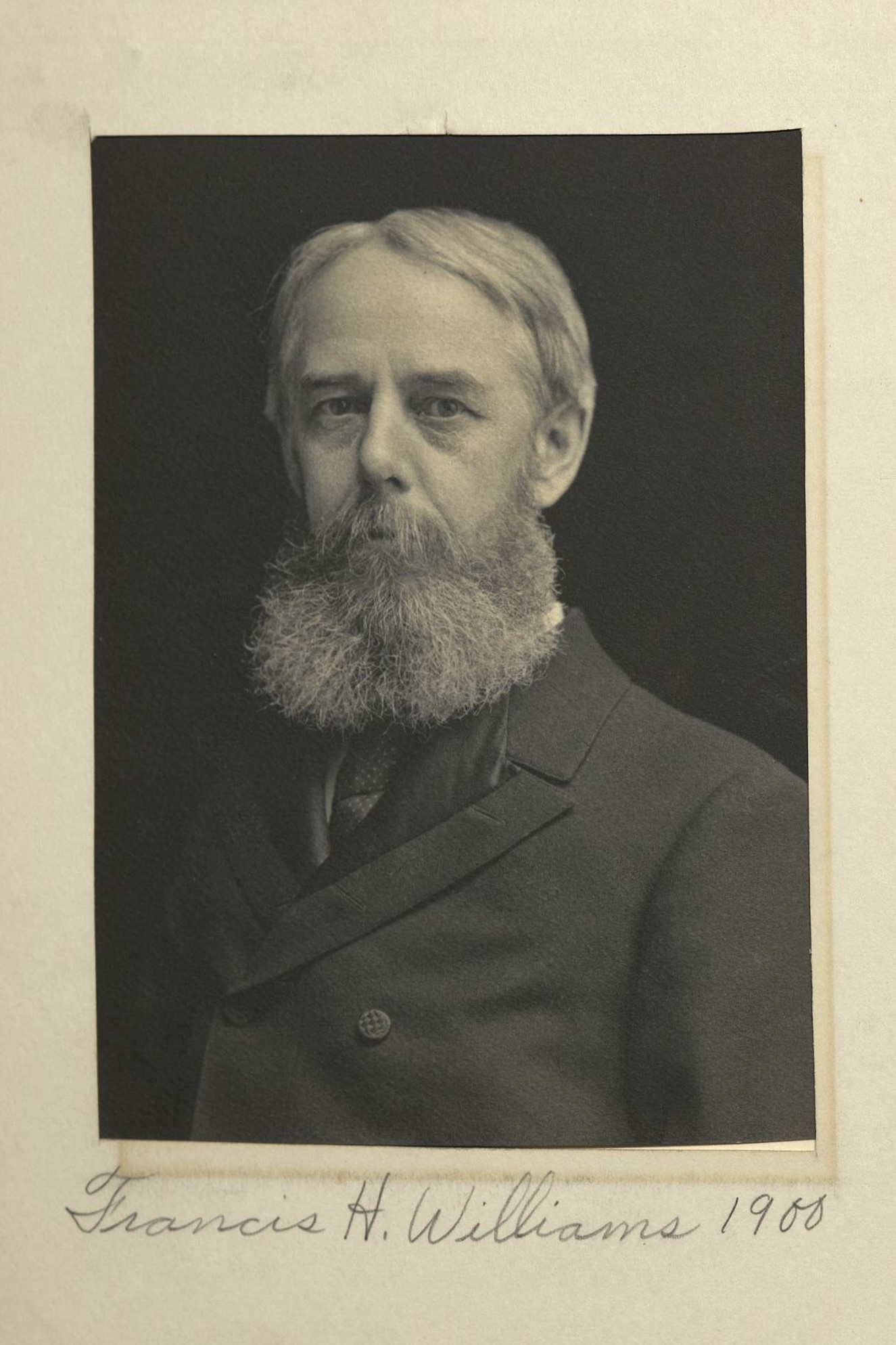 Member portrait of Francis H. Williams